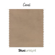 Kleurstaal Kurkstuc Coral