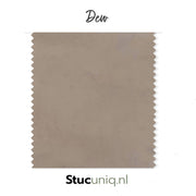 Kleurstaal Kurkstuc Dew