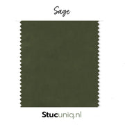 Kleurstaal Kurkstuc Sage