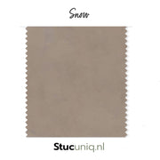 Kleurstaal Kurkstuc Snow