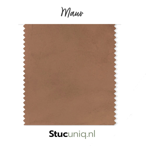 Kleurstaal Kurkstuc Mauv