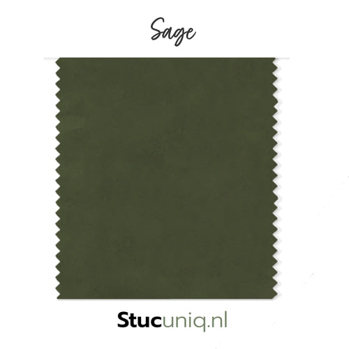 Kleurstaal Kurkstuc Sage