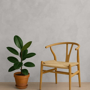 Korqpaint Basalt in een interieur