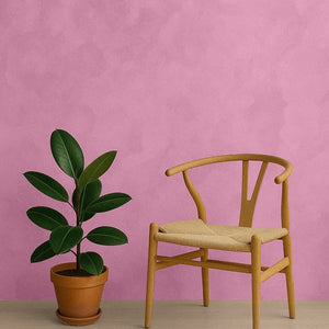 Korqpaint Blush in een interieur