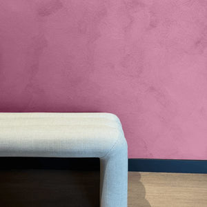 Korqpaint Blush op de muur
