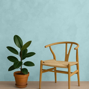 Korqpaint Lora in een interieur