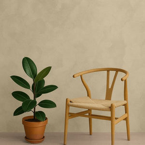 Korqpaint Olive in een interieur