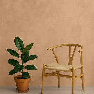 Korqpaint Oxirust in een interieur