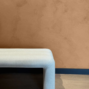 Korqpaint Oxirust op de muur