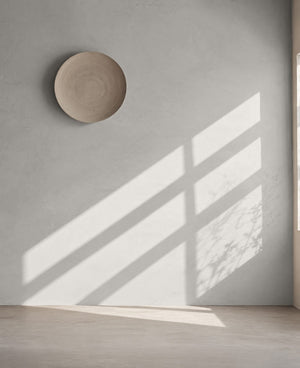 Korqstuc Grain op de muur