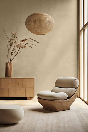 Korqstuc Terra in een interieur